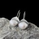 Białe Krople - kolczyki z perłami